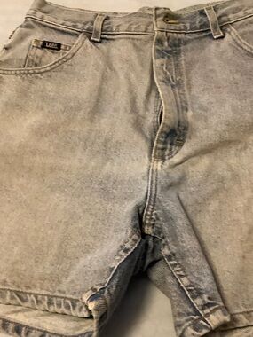 Lee Light Wash Blue Jean Shorts